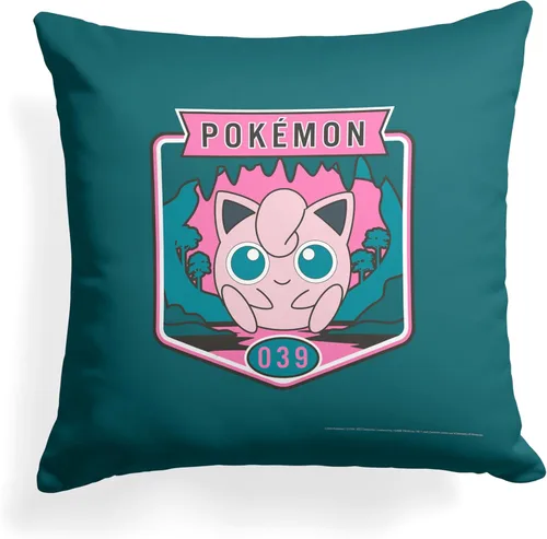 Miniatura 9 de NORTHWEST Almohada Pokémon, 18 x 18 pulgadas, para salir Ve afuera