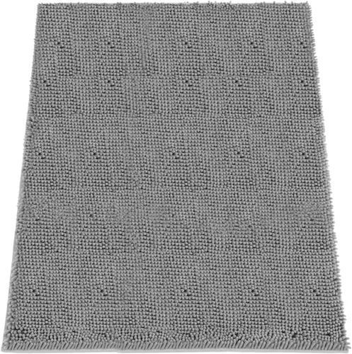 Miniatura 37 de Alfombra absorbente para perros para patas sucias, 120" x 36" alfombras de chenilla para interiores para la entrada, alfombra antideslizante lavable