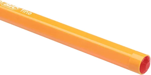 Miniatura 5 de BIC Bolígrafos finos naranjas punta fina 0031in tinta roja caja de 20 bolígrafos de escritura con tinta de larga duración