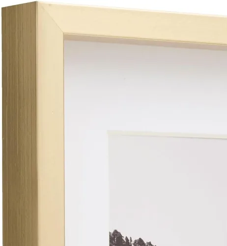 Miniatura 8 de Mikasa Marco de Galería para Retratos de Madera de 13 x 1.6 x 15 Pulgadas, Muestra una Foto de 12 x 14 Pulgadas Sin Paspartú o Foto de 8 x 10 Dorado