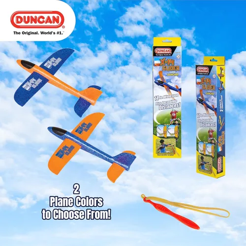 Miniatura 6 de Duncan Planeador X-14 - Azul con alas naranjas