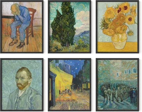 Miniatura 9 de HAUS AND HUES Claude Monet - Obras de arte finas, lirios de agua, póster de Claude Monet Monet, impresiones artísticas famosas, pinturas famosas