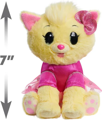 Miniatura 5 de EK World Kate Rosie - Peluche de gato de 7 pulgadas, unicornio, tela suave, falda arcoíris, juguetes para niños a partir de 3 años Just Play