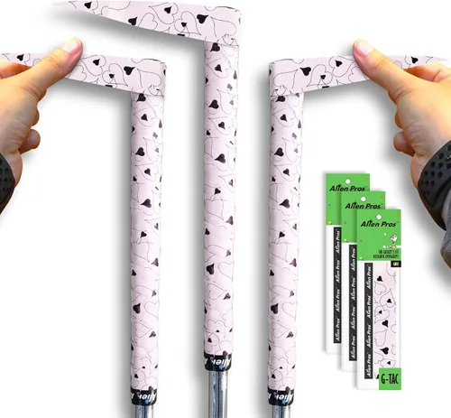 Miniatura 8 de ALIEN PROS Paquete de 6 cintas de envoltura de agarre de golf Blue Clouds & Lovely Hearts Mix - ReGrip en 1 minuto