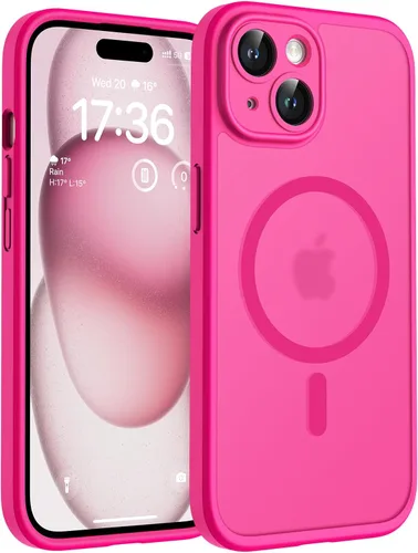 Miniatura 184 de TOCOL Funda magnética 3 en 1 para iPhone 14 Pro, mejorada [protección completa de cámara] con 2 protectores de pantalla, funda de grado militar Azul