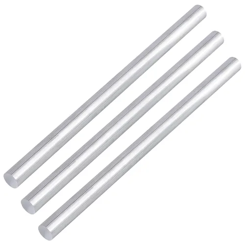 Miniatura 8 de 2 piezas de varilla redonda de aluminio de 3/5 pulgadas de largo 13 pulgadas de largo (12.992 in) de torno extruido sólido T6511