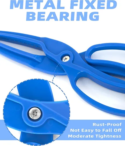 Miniatura 3 de Bluewing - Pinza de pesca de 9.85 pulgadas, 1 herramienta de control, controlador de abrazadera ligera, agarrador de peces antideslizante