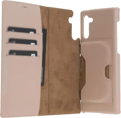 Miniatura 105 de Venito Florence - Funda de piel compatible con Samsung Galaxy S9, extra segura con bloqueo RFID, cartera desmontable para teléfono (gris decolorado)