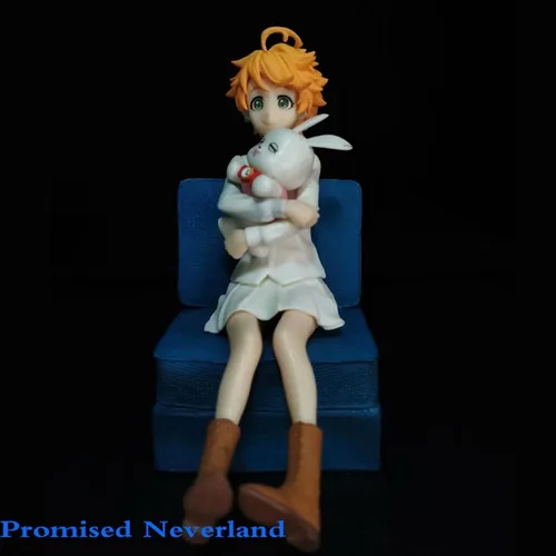 Miniatura 3 de KPOP Figura de anime, figura Ray-Norman-Emma figura de anime figuras lindas de acción de dibujos animados figuras de escritorio