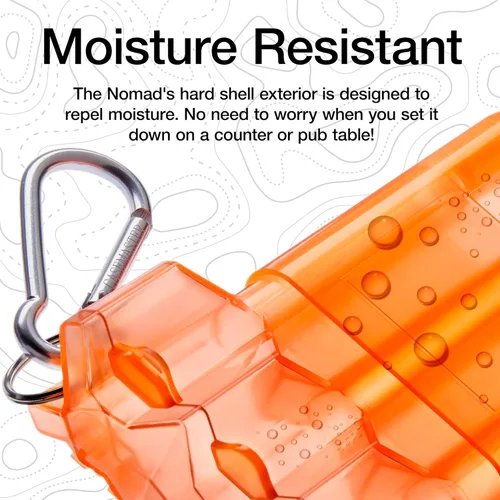 Miniatura 5 de Casemaster de GLD Products - Estuche ajustable para dardos Nomad Anaranjado Neón