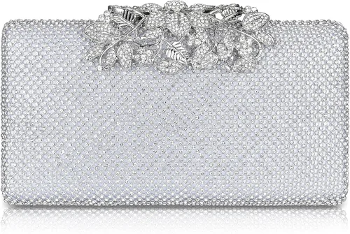 Miniatura 4 de Bolsos de noche brillantes para fiesta, para invitados de boda, monederos formales