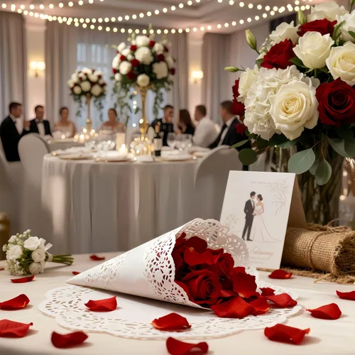 Miniatura 5 de LJY 100 piezas de papel redondo de encaje blanco almohadillas de embalaje para decoración de vajilla de boda (13.5 pulgadas)