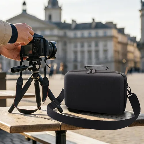 Miniatura 9 de co2CREA Funda para cámara compatible con Canon EOS Rebel T7 / T100 / R50 / R100 / R5 / R6 Mark II / 90D DSLR cámara con lente de 0.709-2.165 in