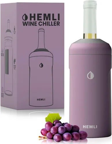 Miniatura 10 de Funda Aislante Refrigeradora para Botellas de Vino, Mantiene el Vino y el Champán Fríos durante 12 Horas, Enfriador de Botellas de Vino Aislado al
