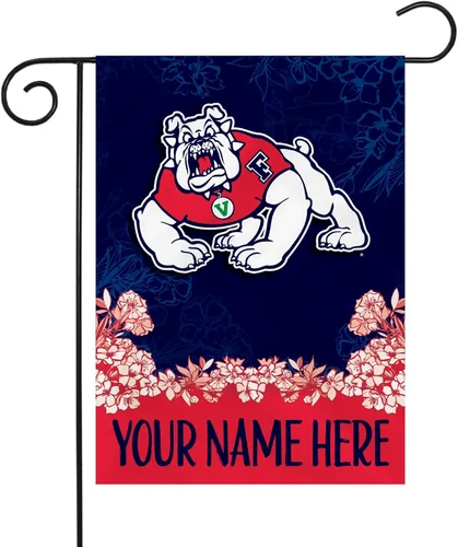 Miniatura 91 de Rico Industries Bandera de jardín personalizada estándar/primaria de la NCAA Louisiana Tech Bulldogs - 01