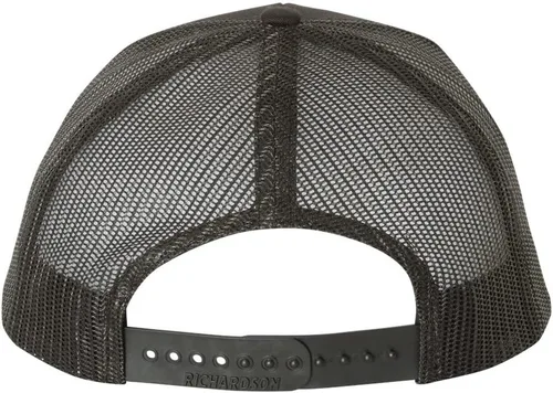 Sombrero de camionero de seguridad | Gorra de malla de malla con bordado estructurado ajustable para oficial de guardia