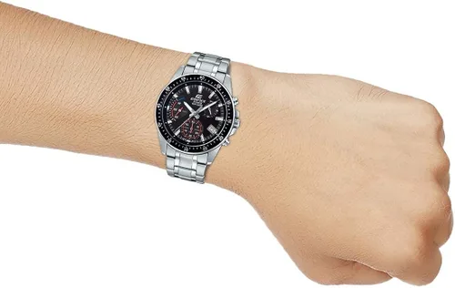 Miniatura 5 de Casio Edifice EFV540D-1A - Reloj de pulsera para hombre (mecanismo de cuarzo), color negro