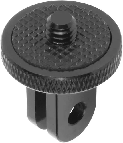 Miniatura 2 de Soporte de trípode de liberación rápida CNC de aluminio con interfaz base de hebilla de adaptador de 1/4 compatible con Hero 13/12/11, OSMO 360, ONE