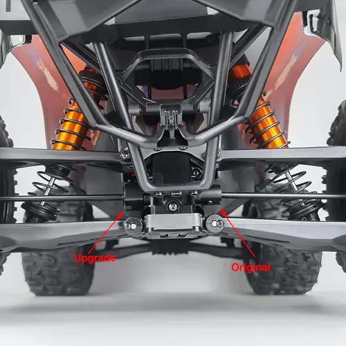Miniatura 5 de AXSPEED 2 unids/set negro resistente Drive Cup 2 ranuras diseño para 1/5 TRX X-MAXX 8S 7754X RC camión actualización piezas