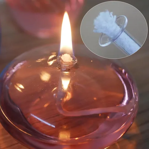 Miniatura 5 de Piezas de repuesto redondas de 10 pies para lámparas de aceite de 1/8 pulgadas (0.157 in) para lámparas de queroseno pequeñas