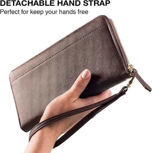 Miniatura 8 de Travel Document Organizer - RFID Passport Wallet Case Family Holder Id Wristlet