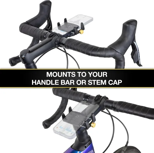Miniatura 3 de Scosche BMG1-SP Handleit Pro - Soporte para manillar de bicicleta con soporte ajustable de 3,5 pulgadas para smartphone/dispositivos móviles