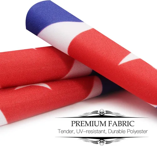 Miniatura 5 de Anley Juego de banderas de escritorio Cuba Deluxe – Bandera de escritorio cubana miniatura de 6 x 4 pulgadas con poste sólido de 12 pulgadas