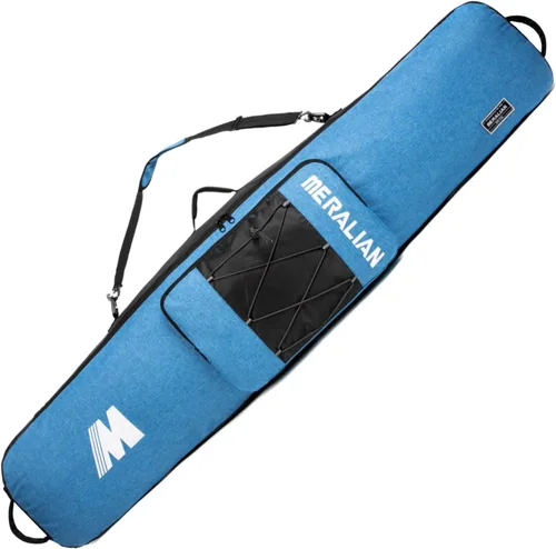Bolsa de snowboard MERALIAN para viajes aéreos, bolsa de snowboard acolchada para tabla, botas, ropa, casco y equipo, disponible en longitud de