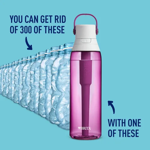 Miniatura 2 de Brita - Botella de agua con filtro sin BPA, 26 oz