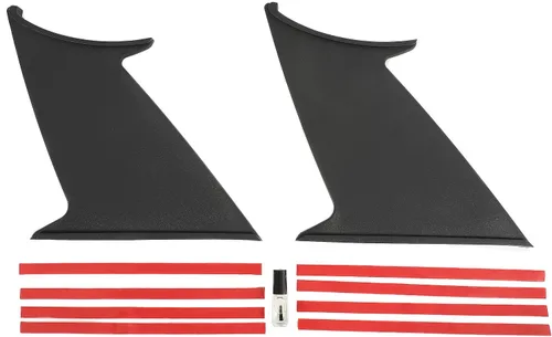 Miniatura 7 de KUAFU Alerón con estabilizador Compatible con Subaru Impreza WRX STI Sedán 2015-2021, alerón de maletero trasero con soporte rígido, color negro, 2