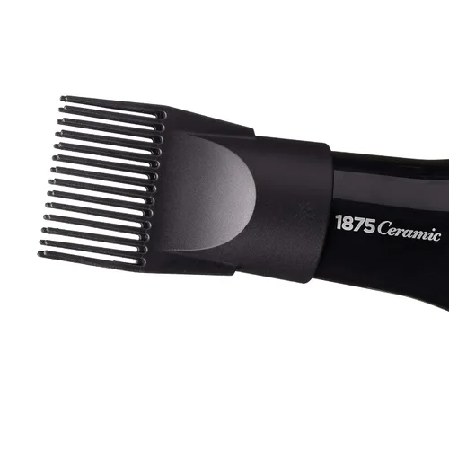 Miniatura 5 de Secador de pelo cerámico de 1875 vatios Hot Beauty, potente y de secado rápido, con múltiples configuraciones con peine integrado, desenredante