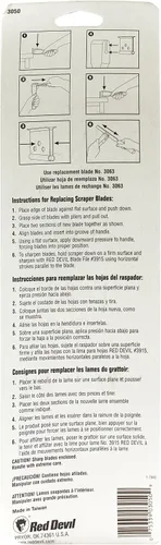 Miniatura 3 de Red Devil 3050 Raspador de pintura, 2.5 pulgadas, arándano