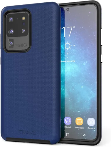 Miniatura 29 de Crave Funda para Galaxy S22 Ultra, funda de doble capa de protección a prueba de golpes para Samsung Galaxy S22 Ultra 5G (6.8 pulgadas) - Negro