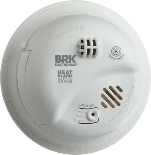 Miniatura 5 de First Alert Alarma de calor cableada con batería de respaldo, BRK Brands HD6135FB (paquete de 12)