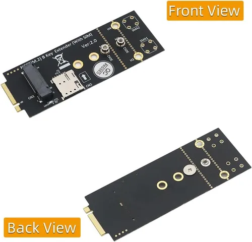 Miniatura 6 de HLT M.2 (NGFF) Adaptador de llave B con tarjeta SIM para módulo 3G/4G/5G