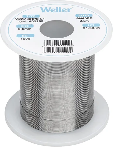 Miniatura 4 de Weller WE1010NA Estación de soldadura digital con cable de soldadura Weller, diámetro: 0.020 pulgadas. Peso: 3.527 onzas, aleación Sn60Pb40