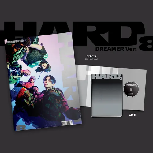 Miniatura 2 de SHINEE - 8th Album [Hard] (DREAMER Ver.) Cover + CD-R + Photo Book + Photo Card + Bromide + Poster + 4 Hologram Photocards