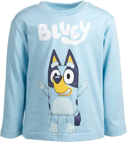 Bluey Bingo Chilli Mom Bandit Dad - Camiseta familiar de manga larga a juego para niños pequeños a adultos