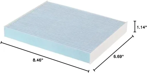 Miniatura 2 de BOSCH 6089C Filtro de aire de cabina HEPA - Compatible con modelos seleccionados de Kia Soul, Soul EV