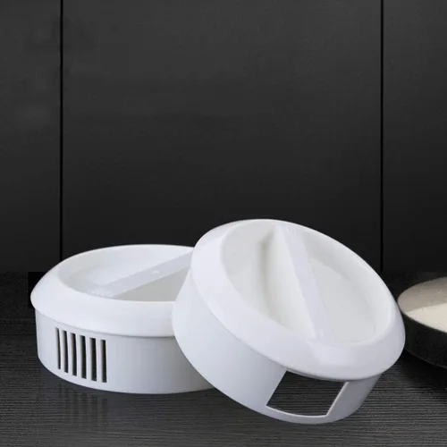 Miniatura 5 de Housoutil Hervidor de medición con escala de 2.5 L de plástico para bebidas con tapa, jarra de agua fría para jugo, té helado, leche, cerveza