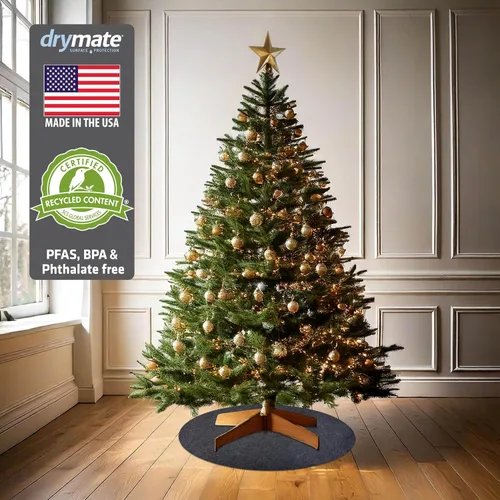 Miniatura 5 de Drymate CTS28 tapete soporte para árbol de navidad, M, Verde