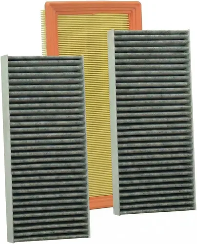 Kit de filtro de aire de cabina de motor peine para Nissan Frontier 2.5L V8 2019 2018 2017 2016 2015 2014 2013 2012 2011 2010 2009 2008 2007 2006