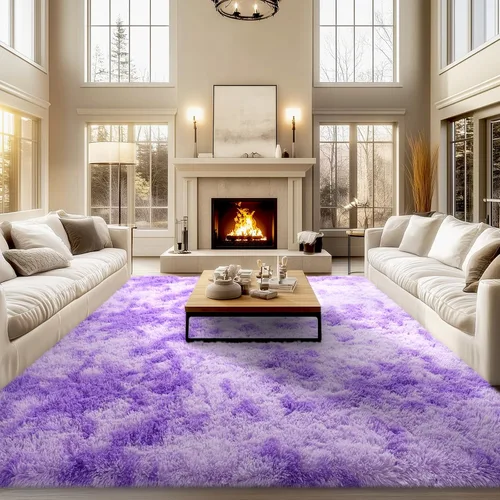 Miniatura 45 de qulint Alfombras de área de 5 x 7 pies para sala de estar, alfombra suave y esponjosa para dormitorio, alfombra de habitación de niños grandes, Gris