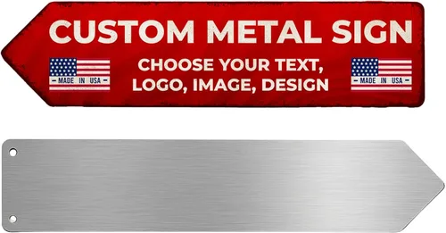 Miniatura 27 de BCB Print - Letreros personalizados para patio con 2 estacas de metal (24 x 18 pulgadas), letreros personalizados para césped para negocios, eventos