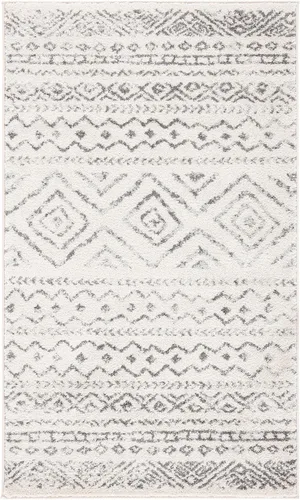SAFAVIEH Tulum Collection - Alfombra decorativa de 2 x 4 pies, diseño marroquí bohemio envejecido, no desprende pelusa y fácil de limpiar, ideal