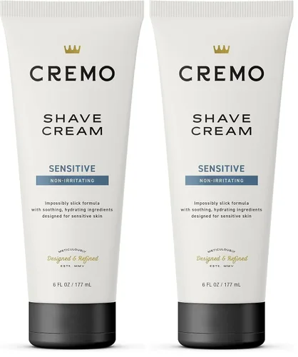 Miniatura 12 de Cremo Silver Water & Birch Crema de Afeitar, Crema de Afeitar Asombrosamente Superior Ultra-Deslizante para Hombres, Combate Cortadas, Cortes