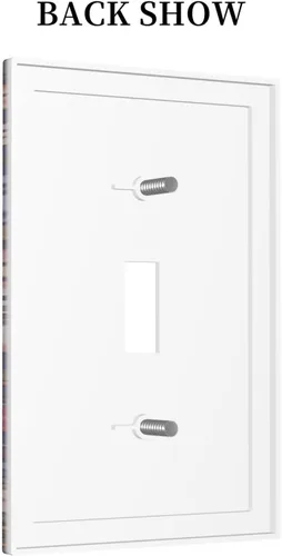 Miniatura 273 de Placa Decorativa de Pared de Granja Rústica con Cuerno de Madera para Puerta de Granero 1 Banda Duplex Cubiertas de Toma Eléctrica Soltera