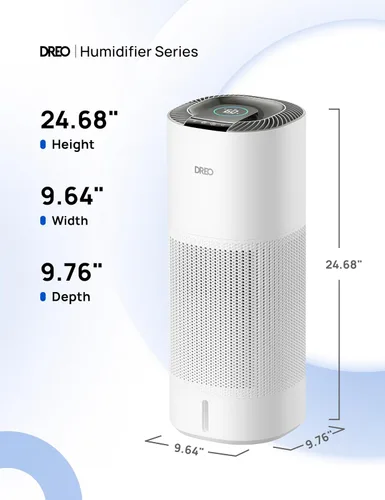 Miniatura 8 de Dreo Humidificador Evaporativo Inteligente para Habitación Grande hasta 1000 pies², 800ml/h Humidificadores de Aire de Alta Salida para Dormitorio
