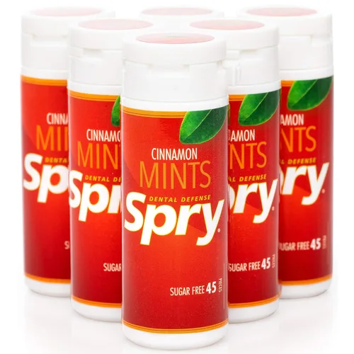 Miniatura 24 de Spry Xylitol Berry Blast - Caramelos sin azúcar, promueve la salud oral, aumenta la producción de saliva, detiene el mal aliento, sin OMG, sin
