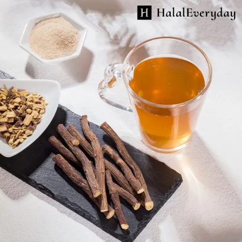 Miniatura 6 de HalalEveryDay - Palitos de regaliz africanos de 1 libra, palitos de regaliz 100% puros